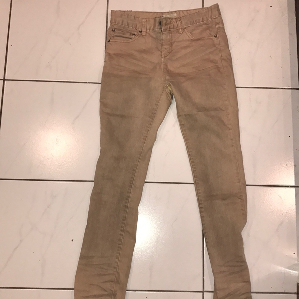 AWESOME tan free people jeans